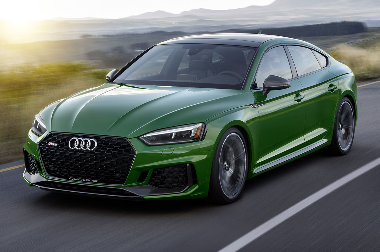 El Audi RS5 se presenta con carrocería Sportback